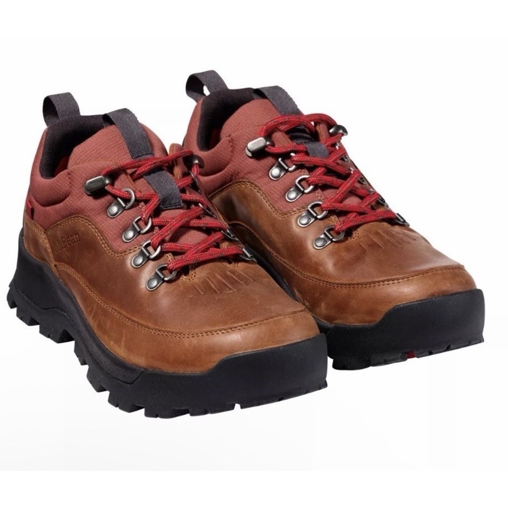 NIB $150 LL Bean Men 9.5 M Urban Storm Shoes Waterproof Insulated Leather Brown